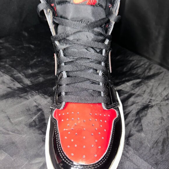 Air Jordan 1 Retro High OG Patent Bred – Mens Size 10 - Picture 5 of 9